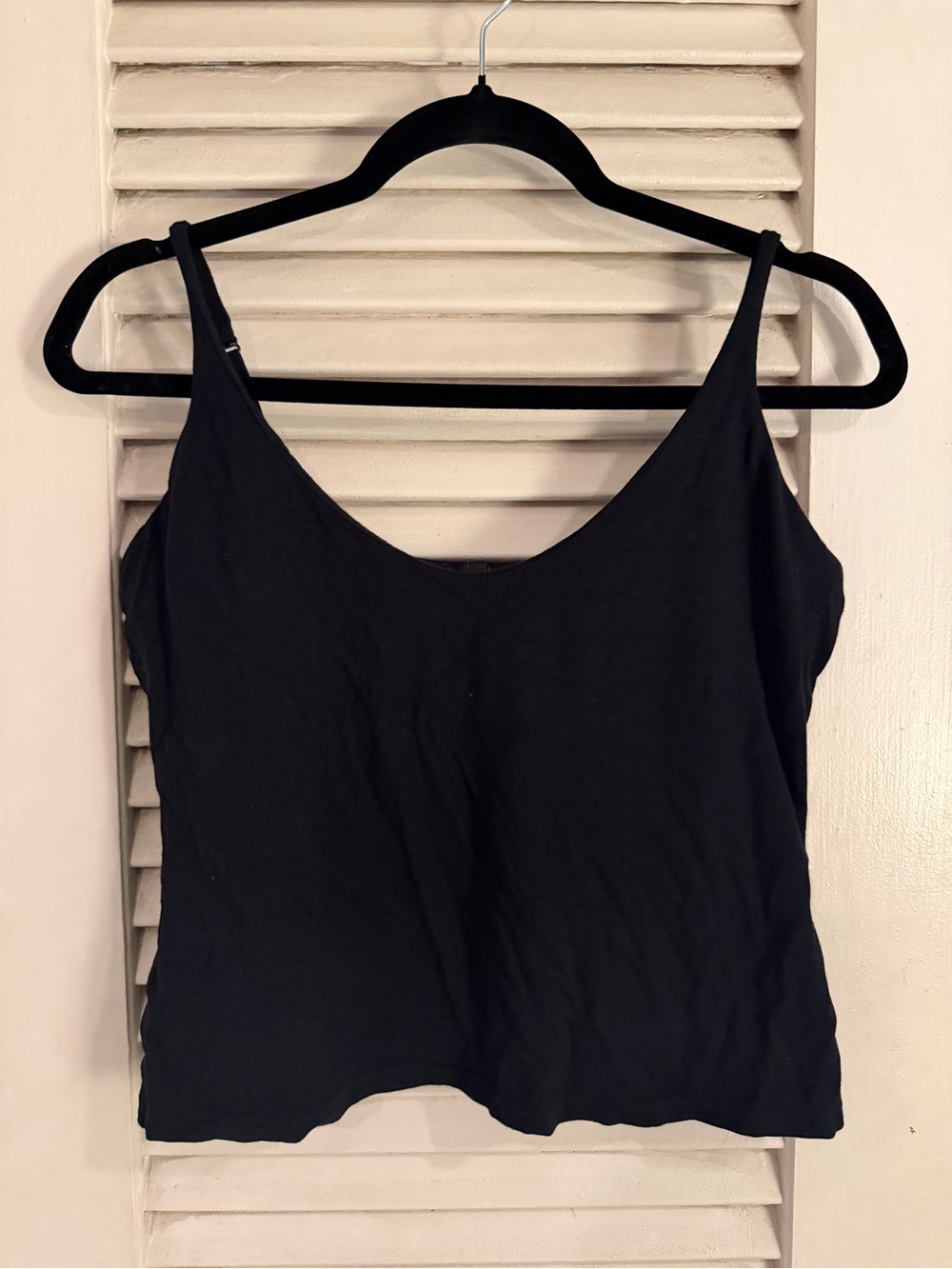 Skims Women’s Black Scoop Neck Tank Top